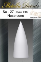 Su-27 Nose cone fof Academy plastic model kit 