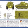 Средний танк Шерман М4А3 (105) HVSS пластиковая сборная модель