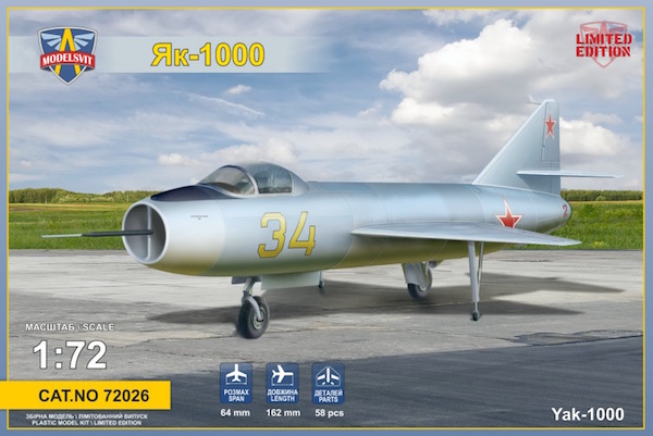 Yak-1000 Soviet experimental fighter