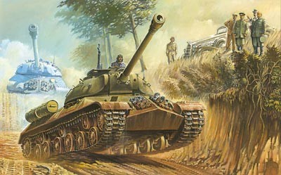 IS-3 Soviet tank model kit