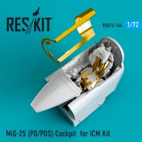 MiG-25 (PD/PDS) Cockpit for ICM Kit