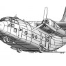 Fairchild C-123K/UC-123B/K  сборная модель самолета 1/72