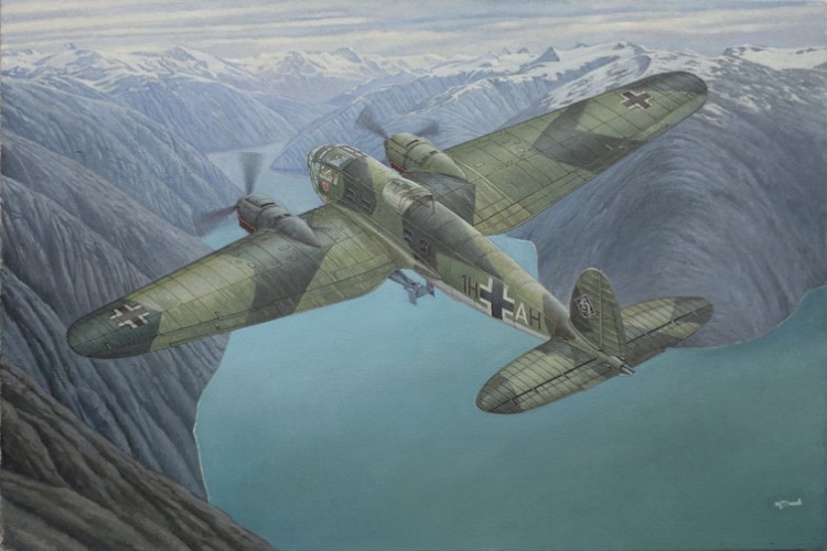 He 111H-6 Heinkel plastic kit 1/144
