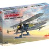 J-8 Gladiator fighter WW2 plastic model kit