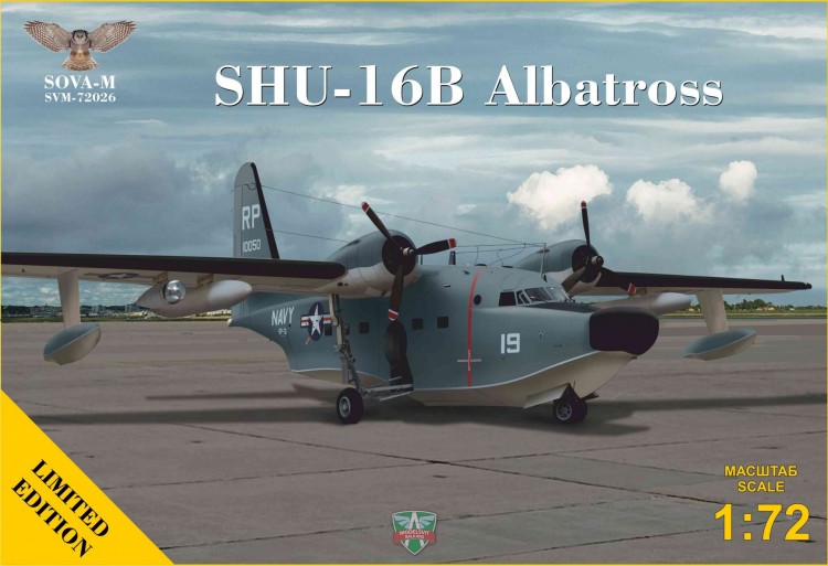 SHU-16B  Albatross plastic model kit