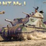 Танк GRANT Mk.I Пластикова збірна модель