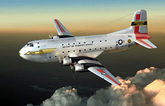 C-124A Globemaster транспортний літак збірна модель
