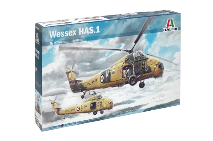 Wessex HAS.1 helicopter plastic model kit