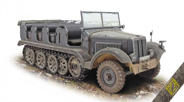 SdKfz.6 Zugkraftwagen 5t Pionier plastic model