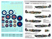 Supermarine Spitfire Mk. V "Presentation Spits" Part 2 British fighter decals