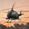 BO 105  многоцелевой  ударный  вертолет сборная модель