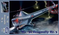 WS-51 Dragonfly HR/3 Royal Navy  многоцелевой вертолет сборная модель  