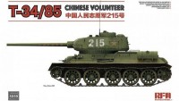 Tank T-34/85 Chinese Volunteer plastic model kit