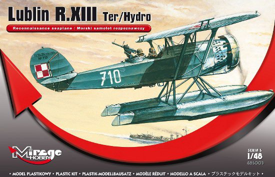 Lublin R.XIII Ter/ Hydro - сборная модель гидросамолета-разведчика