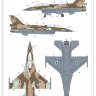 F-16D «Барак» многоцелевой истребитель ВВС Израиля сборная модель