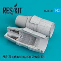 MiG-29 exhaust nozzles Zvezda Kit
