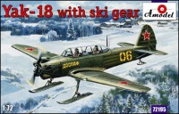 Yak-18 with ski gear 1/72 Amodel