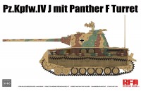 Немецкий танк Pz.Kpfw.IV Ausf.J mit Panther Ausf.F turret пластиковая сборная модель
