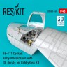 FB-111 Cockpit early mod with 3D decals for HobbyBoss Kit