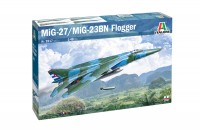 МиГ-27/ МиГ-23БН сборная модель Italeri 2817 