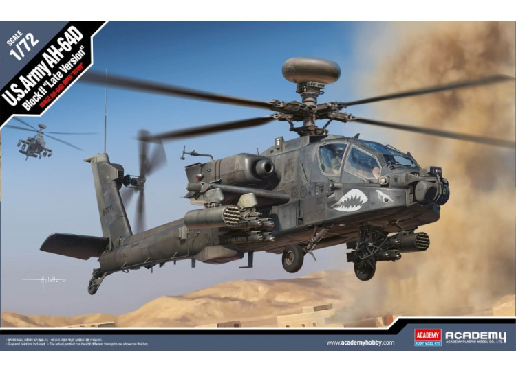ACADEMY 12551 AH-64D  "Апач Блок-2" (пізня версія)