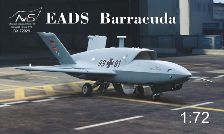 EADS Barracuda  беспилотный самолет сборная модель