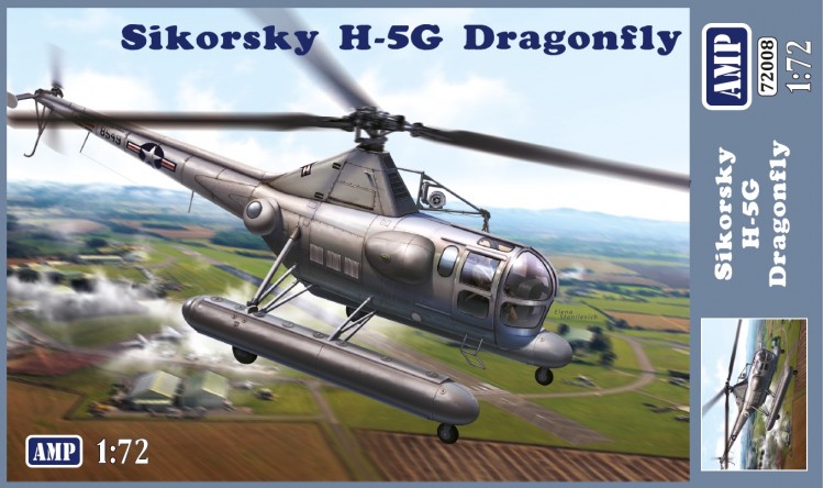 Sikorsky S-51/H-5H helicopter  model kit 1/72
