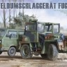 Навантажувач Feldumschlaggerät FUG 2,5t + VW T3 Transporter збірна модель