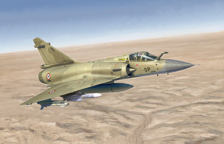 Mirage 2000C  multirole fighter  plastic model kit