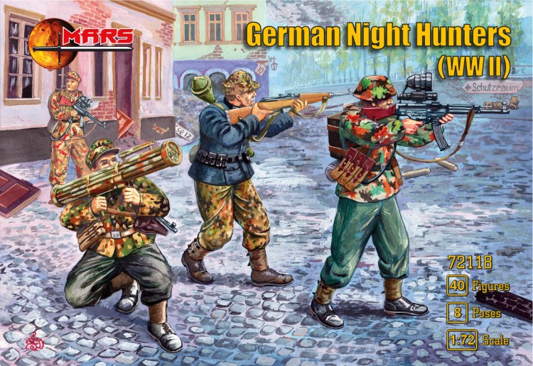 German Night Nunters WWII 1/72
