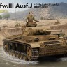 Немецкий танк Pz.Kpfw.III Ausf.J с полным интерьером пластиковая сборная модель