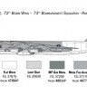 it 1451 B-52G ранній з ракетами  AGM-28 збірна модель бомбардувальника