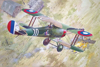 Nieuport 28c1 fighter scale model kit