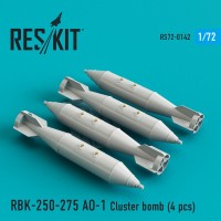 RBK-250-275 AO-1 Cluster bomb (4 pcs) 1/72