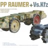 Немецкие минные тральщики Krupp Räumer + Vs.Kfz.617 сборная модель
