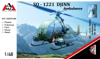 S.1221 Djinn(Ambulance) helicopter model kit