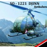 S.1221 Djinn-(Ambulance) вертоліт збірна модель