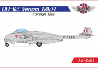 DH-112 Venom foreign use збiрна модель