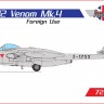 DH-112 Venom foreign use сборная модель