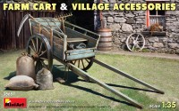 MINIART 35657 Фермерський візок та сільське знаряддя праці