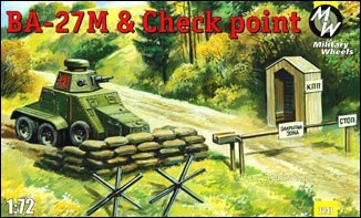 Ba-27M & Checkpoint 1/72 Military Wheels