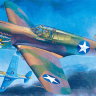 Истребитель P-40E Warhawk сборная модель 1/32