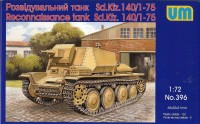 Разведывательный танк Sd.Kfz.140/1-75 пластиковая сборная модель