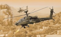 it 2748 AH-64D APACHE LONGBOW сборная модель вертолета