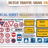 MINIART 35661 Нидерландские дорожные знаки 1930-40-х годов