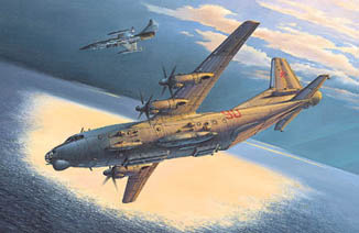 Ан-12БК-ППС радянський транспортний літак збірна модель