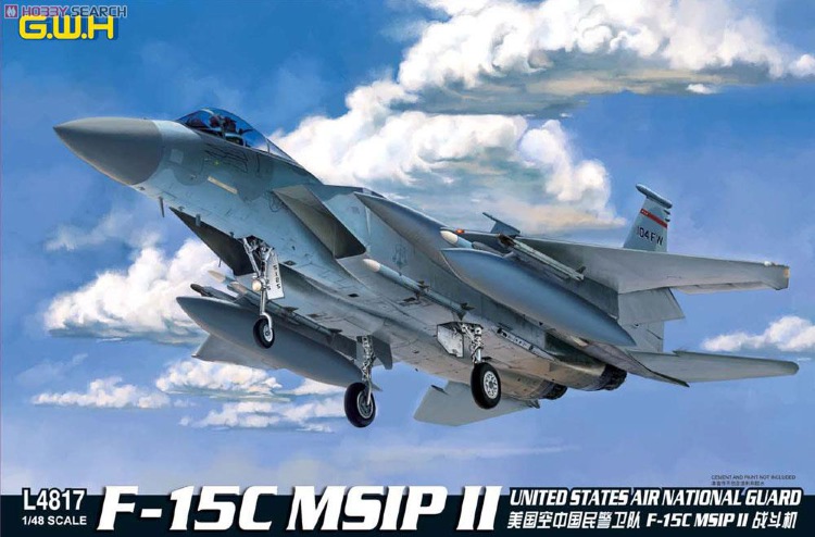 сборная модель F-15C MSIP II американский тактический истребитель