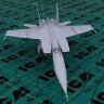 MiG-25 RBT reconnaissance aircraft assembly model kit