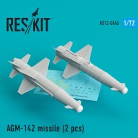 AGM-142 missile (2 pcs)  1/72