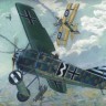 Fokker E.V німецький винищувач збірна модель